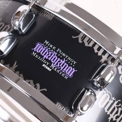 【中古】 スネアドラム タマ TAMA MP1455BU 14x5.5 マイク・ポートノイ シグネチャースネアドラム ロゴ