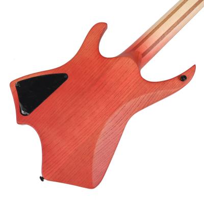 【訳あり】 VIKSTROM GUITARS VSMH-270 Trans Pk アウトレット ヘッドレス ファンフレット 7弦ギター 詳細画像