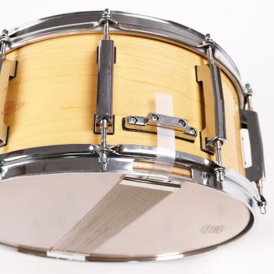 【中古】 スネアドラム パール Pearl Custom Classic ONE PIECE MAPLE SHELL 14x5.5 Made in Japan ストレイナー2