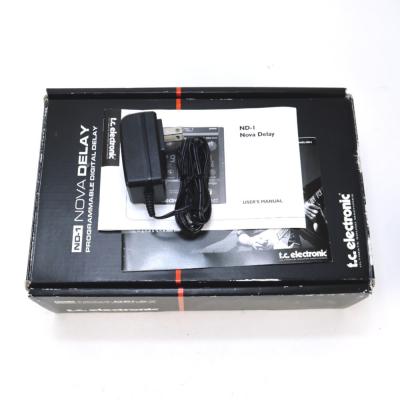 【中古】 ディレイ エフェクター tc electronic ND-1 NOVA DELAY ギターエフェクター 付属品画像