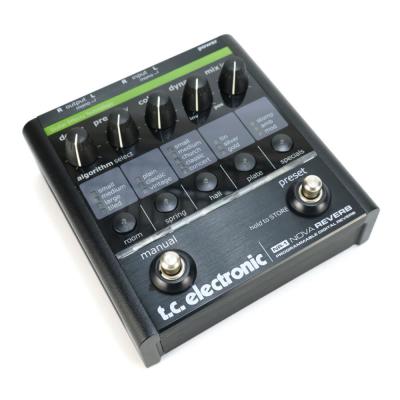 【中古】 リバーブ エフェクター tc electronic NR-1 NOVA REVERB ギターエフェクター 斜めアングル画像