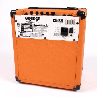 【中古】 ベースアンプ ORANGE CRUSH 25BX リア斜めアングル画像