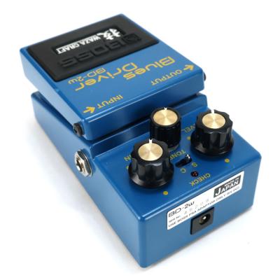 【中古】 オーバードライブ エフェクター BOSS BD-2W Blues Driver ギターエフェクター ブルースドライバー リア斜めアングル画像
