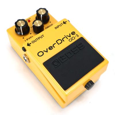 【中古】 オーバードライブ エフェクター BOSS OD-3 Over Drive ギターエフェクター 斜めアングル画像