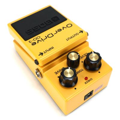 【中古】 オーバードライブ エフェクター BOSS OD-3 Over Drive ギターエフェクター リア斜めアングル画像