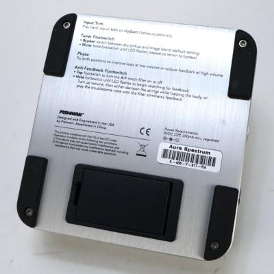 【中古】 Fishman Aura Spectrum DI プリアンプ ボトム画像