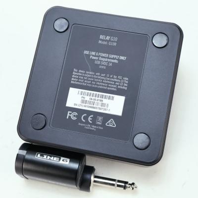 【中古】 LINE6 ライン6 RELAY G10 プラグアンドプレイ デジタルギターワイヤレスシステム 本体画像 裏