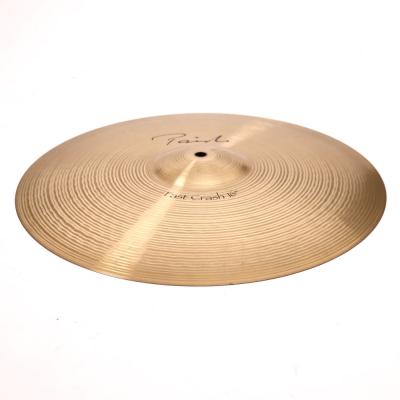 【中古】 クラッシュシンバル パイステ PAISTE Signature Fast Crash 16インチ 斜めアングル画像