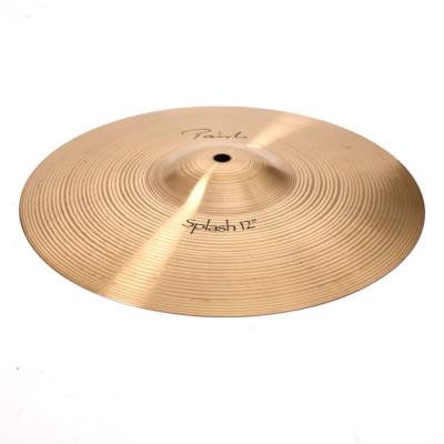 【中古】 スプラッシュシンバル パイステ PAISTE Signature Splash 12インチ スプラッシュシンバル 斜めアングル画像