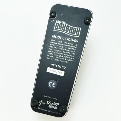 【中古】 ワウペダル VOX V847 Made in USA ギターエフェクター 本体画像 裏