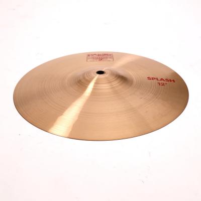 【中古】 スプラッシュシンバル パイステ PAISTE 2002 Splash 12インチ 斜めアングル画像