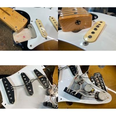 【中古】 エレキギター Fender Japan STD-57 2TS 1988年製 Eシリアル フェンダージャパン ストラトキャスター ピックアップ