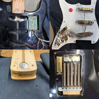 【中古】 エレキギター FENDER USA Stratocaster Eric Clapton with Lace Sensor Black 2000年製 フェンダー エリック・クラプトン ブラッキー ピックアップ