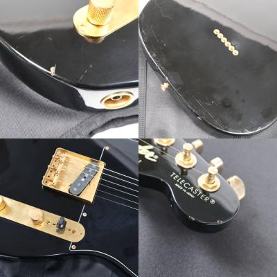 【中古】 エレキギター Fender Japan TLG’80-60 BLK 1984年-1987年製 Eシリアル フェンダージャパン テレキャスター BOXERシリーズ ゴールドパーツ TLG80-60 傷