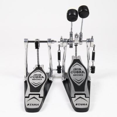 【中古】 ドラムツインペダル タマ TAMA HP200PTW Iron Cobra 200 Twin Pedal Power Glide アイアンコブラ フロント画像
