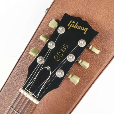 【中古】 エレキギター Gibson ES-135 Ebony 1995年製 セミアコースティックギター P-100ピックアップ搭載 ヘッド画像