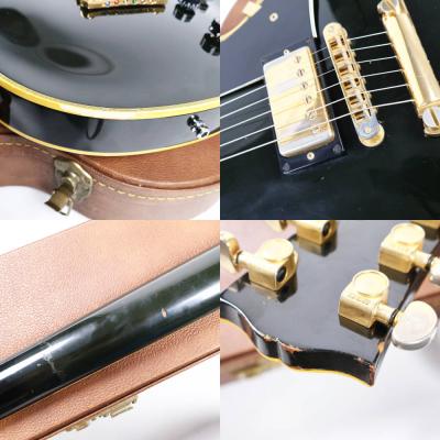 【中古】 エレキギター Gibson Les Paul Custom Ebony 1997年製 ギブソン レスポールカスタム ブラック 傷