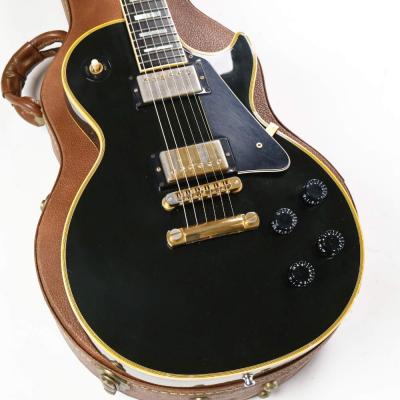 【中古】 エレキギター Gibson Les Paul Custom Ebony 1997年製 ギブソン レスポールカスタム ブラック ボディ画像