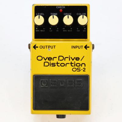 【中古】オーバードライブ ディストーション エフェクター BOSS OS-2 OverDrive Distortion ギターエフェクター