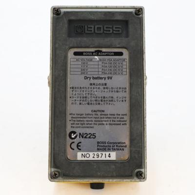 【中古】オーバードライブ ディストーション エフェクター BOSS OS-2 OverDrive Distortion ギターエフェクター 本体画像 裏