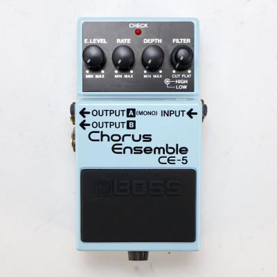 【中古】コーラスアンサンブル エフェクター BOSS CE-5 Chorus Ensemble ギターエフェクター 正面