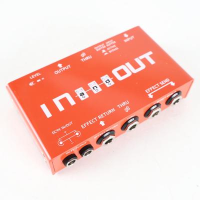 【中古】 バッファー内蔵 ジャンクションボックス CAJ IN and OUT カスタムオーディオジャパン 本体画像 斜め 2