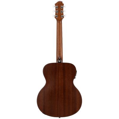 ZEMAITIS ゼマイティス CAM-90H GWH MP Gloss White Mather of Pearl ミニボディ エレクトリックアコースティックギター バック画像