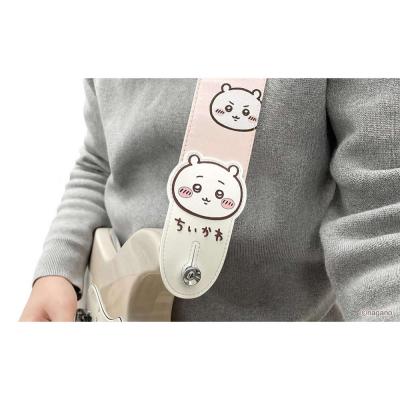 KYORITSU ちいかわギターストラップ CKST-HW ハチワレ 装着例画像1