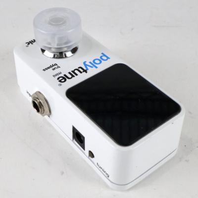 【中古】ギターペダルチューナー tc electronic polytune mini 1 リア斜めアングル画像