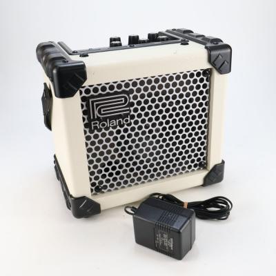 【中古】 ギターアンプ Roland ローランド MICRO CUBE WHITE コンボアンプ
