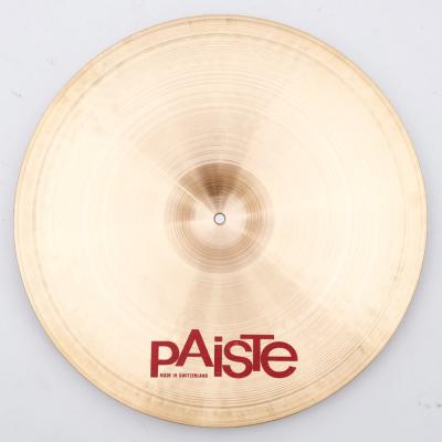 【中古】 ライドシンバル パイステ PAISTE 2002 Ride 20インチ ライドシンバル 本体画像 裏
