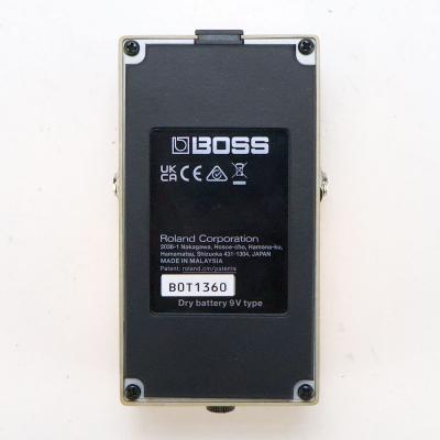【中古】オーバードライブ ディストーション エフェクター BOSS OS-2 OverDrive Distortion ギターエフェクター 裏面