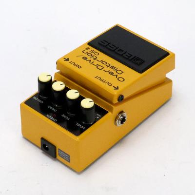 【中古】オーバードライブ ディストーション エフェクター BOSS OS-2 OverDrive Distortion ギターエフェクター 全体