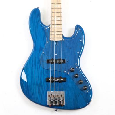 【中古】 エレキベース ATELIER Z M245 Transparent Blue マッチングヘッド アトリエZ 4弦ベース 詳細画像