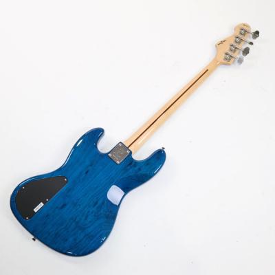 【中古】 エレキベース ATELIER Z M245 Transparent Blue マッチングヘッド アトリエZ 4弦ベース 詳細画像