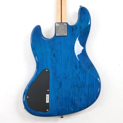 【中古】 エレキベース ATELIER Z M245 Transparent Blue マッチングヘッド アトリエZ 4弦ベース 詳細画像