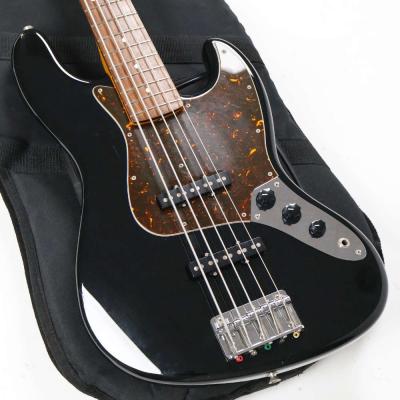 【中古】 5弦エレキベース FENDER JAPAN JBV Black 2007〜2010年製 ジャズベース5弦仕様 ボディ画像
