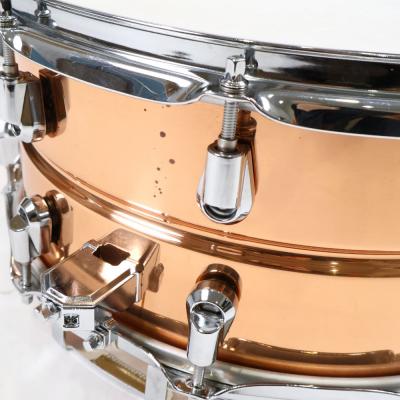【中古】 スネアドラム ヤマハ YAMAHA SD6465 COPPER 14x6.5 日本製 Made in Japan 詳細画像