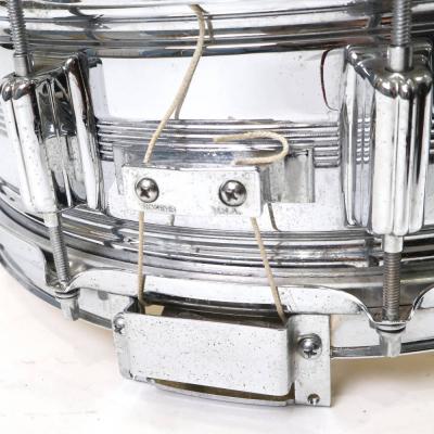 【中古】 スネアドラム ロジャース Rogers DYNA-SONIC COB Chrome Over Brass shell 14x6.5 70s スネアドラム 詳細画像