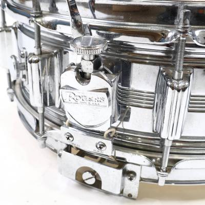 【中古】 スネアドラム ロジャース Rogers DYNA-SONIC COB Chrome Over Brass shell 14x6.5 70s スネアドラム 詳細画像