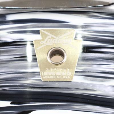 【中古】 スネアドラム ラディック Ludwig LS401 Classic Maple Vintage Blue Oyster 14x5 シリアル