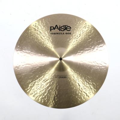 【中古】 クラッシュシンバル パイステ PAISTE Formula 602 Modern Essentials Crash 17インチ