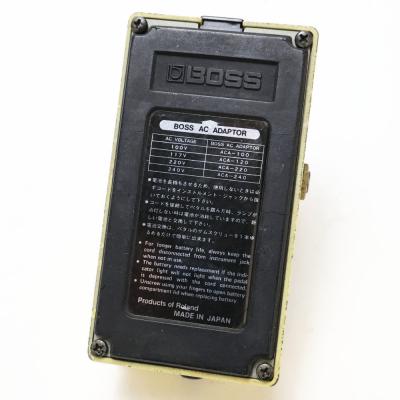 【中古】 スーパーオーバードライブ エフェクター BOSS SD-1 Super Over Drive Made in Japan ギターエフェクター 本体画像 裏