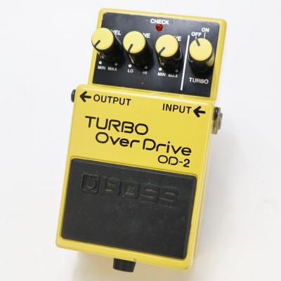 【中古】ターボオーバードライブ エフェクター BOSS OD-2 TURBO OverDrive ボス ギターエフェクター