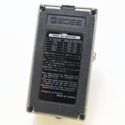 【中古】ターボオーバードライブ エフェクター BOSS OD-2 TURBO OverDrive ボス ギターエフェクター 本体画像 裏