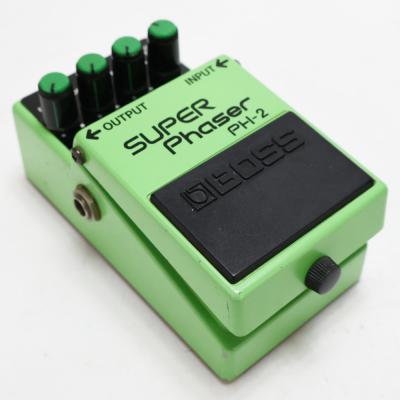 【中古】 スーパーフェイザー エフェクター BOSS PH-2 SUPER Phaser ボス ギターエフェクター 本体画像 斜め2