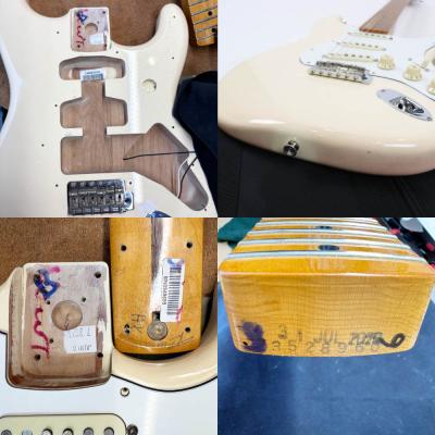 【中古】 エレキギター Fender Mexico Jimi Hendrix Stratocaster Maple Fingerboard Olympic White 2020年製 フェンダー メキシコ ジミ・ヘンドリックスモデル 傷