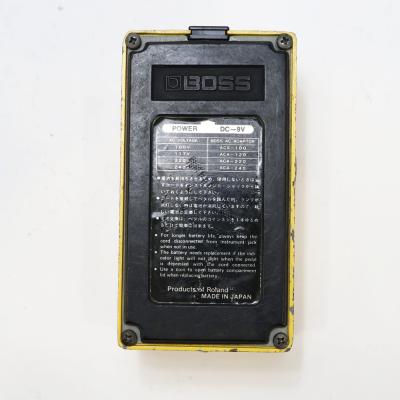 【中古】 オーバードライブ エフェクター BOSS OD-1 Over Drive Silver Screw 銀ネジ RC3403ADB 1979年製 ギターエフェクター 裏面