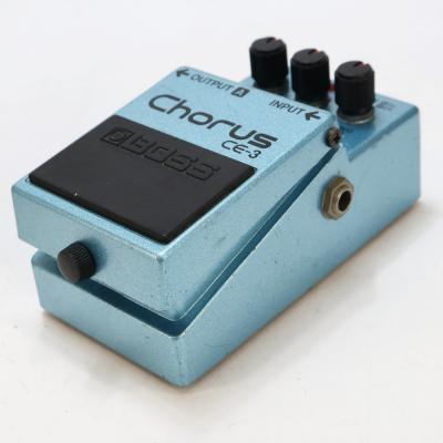 【中古】 コーラス エフェクター BOSS CE-3 Chorus Made in JAPAN ギターエフェクター 側面