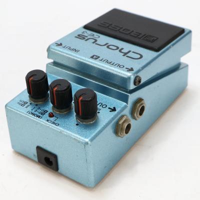【中古】 コーラス エフェクター BOSS CE-3 Chorus Made in JAPAN ギターエフェクター 側面